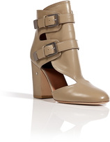 Thumbnail for your product : Laurence Dacade Beige Leather Ankle Boots
