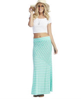 Thumbnail for your product : Wet Seal Spliced Stripe Maxi Skirt