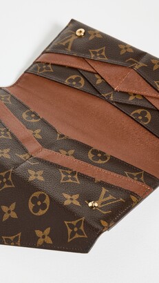 What Goes Around Comes Around Louis Vuitton Monogram Origami Long Wallet -  ShopStyle