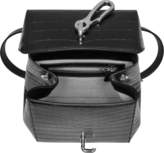 Thumbnail for your product : Alexander Wang Hook Mini Black Croco Embossed Leather Backpack