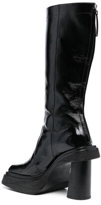 AMI Paris Chunky-Heel 120mm Boots