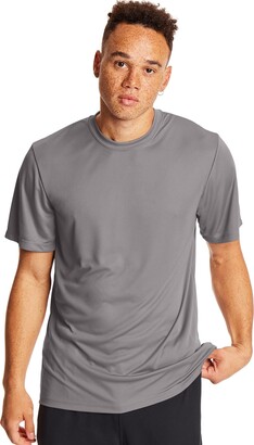 Hanes Men's Short Sleeve Cool Dri T-Shirt UPF 50-Plus