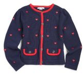 Thumbnail for your product : Hartstrings Toddler's & Little Girl's Hearts Cardigan