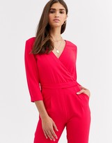 Thumbnail for your product : Vila 3/4 sleeve jumpsuit