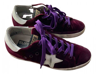 golden goose pink velvet