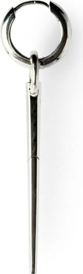 Parts of Four Mini Spike Hoop Earring