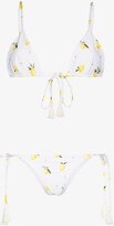 Thumbnail for your product : Ambra Maddalena Gigi Lemon Tie Side Bikini