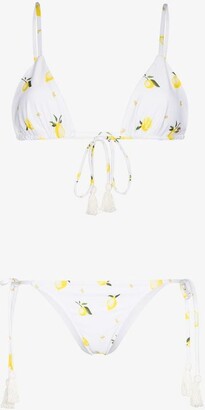 Ambra Maddalena Gigi Lemon Tie Side Bikini