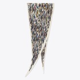 Thumbnail for your product : Tory Burch Meadow Folly Silk Pleated Square Scarf