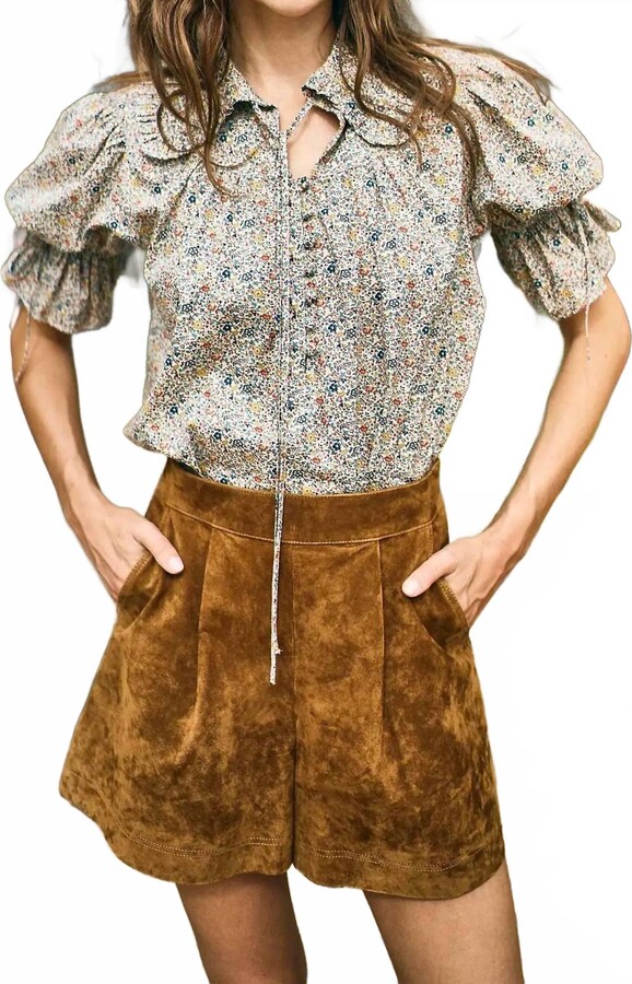 Hunter Bell Ashton Short In Nutmeg