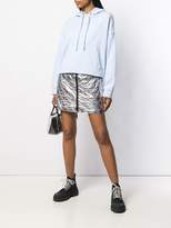 Thumbnail for your product : Pinko Metallic Quilted Mini Skirt