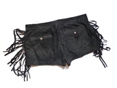 Thumbnail for your product : Et Vous Fringed Suede Shorts