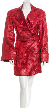 Versace Textured Skirt Suit w/ Tags