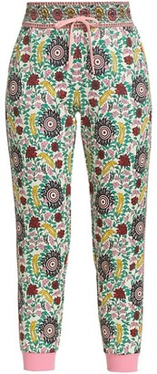 Alice + Olivia NYC Slim-Fit Floral Joggers