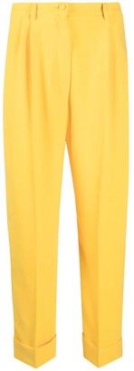 yellow suit trousers