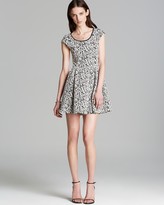Thumbnail for your product : Aqua Dress - Rose Jacquard Short Sleeve