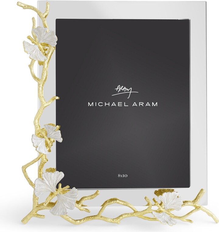 Michael Aram Butterfly Ginkgo Gold Reflective Frame, 8" x 10"