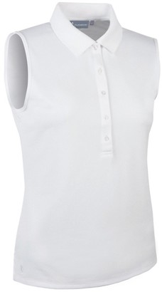 Glenmuir Ladies LSP2562 Performance Pique Zip Neck Polo Shirt