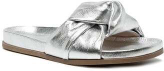 Rodo Metallic Knotted Sandals