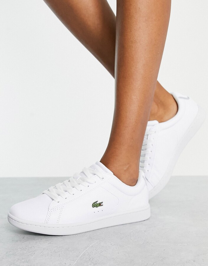 leather trainers lacoste