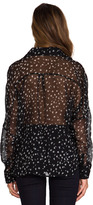Thumbnail for your product : Funktional Glimmer Fold Front Blouse