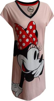 Briefly Stated Disney's Minnie Mouse Cotton Night Shirt for women