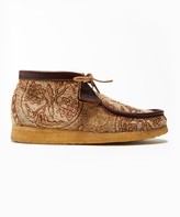 todd snyder x clarks originals kaleidoscopic red wallabee boot