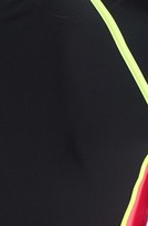 Thumbnail for your product : TYR Sport Colorblock Front Zip Crop Rashguard (UPF 50+)