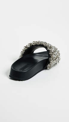 Alexander Wang Suki Ring Slide Sandals