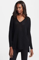 Thumbnail for your product : Autumn Cashmere High/Low Open Knit Cashmere Sweater