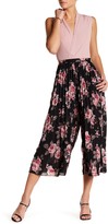 Thumbnail for your product : Ark & Co Printed Pleated Crop Trouser