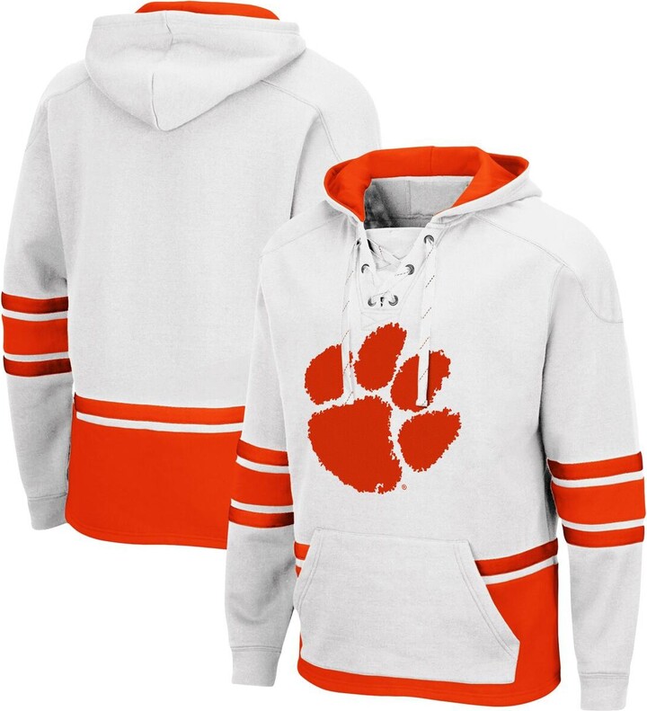 Colosseum Men's Clemson Tigers Lace Up 3.0 Pullover Hoodie