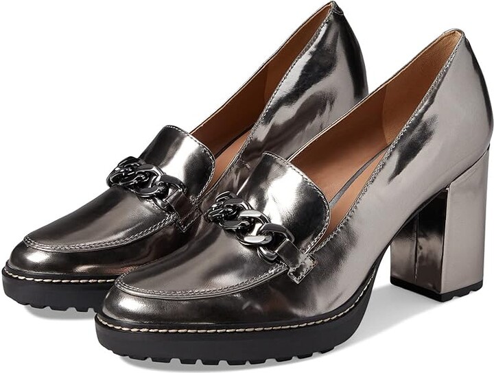 Naturalizer CallieMoc (Pewter Grey Leather) Women's Shoes ShopStyle