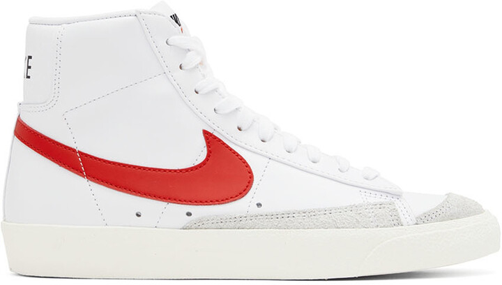 Nike White Leather Shoes | Shop the world's largest collection of fashion |  ShopStyle