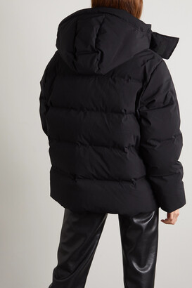 holzweiler net sustain besseggen hooded quilted shell down jacket