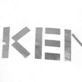 Kenzo KidsGirls White Logo Print Dea Top