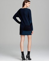 Thumbnail for your product : Vince Sweater Dress - Abstract Jacquard