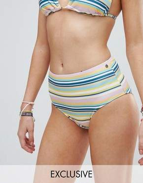 All About Eve Exclusive Stripe Bikini Bottom