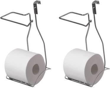 Basicwise Tank Mount Toilet Paper Holder