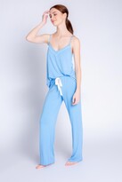 Thumbnail for your product : PJ Salvage Tropical Modals Solid Cami, Blue XL