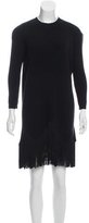 Thumbnail for your product : Timo Weiland Wool Fringe-Trimmed Dress w/ Tags