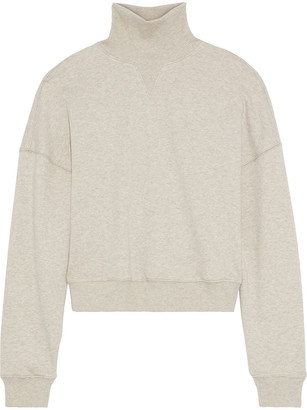 GOEN.J French Cotton-terry Turtleneck Sweatshirt