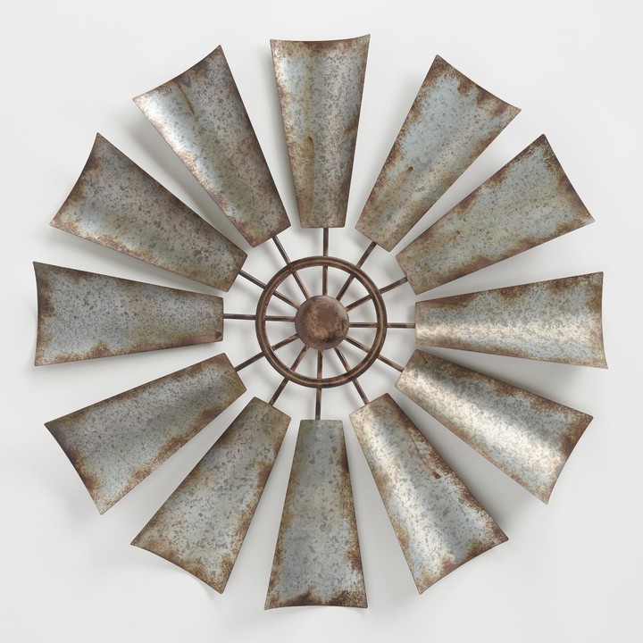 Metal Windmill Wall Decor ShopStyle Home & Living