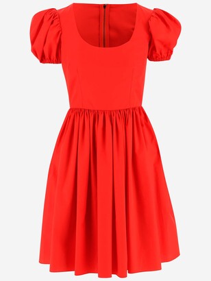 Dolce & Gabbana Puff Sleeve Mini Dress