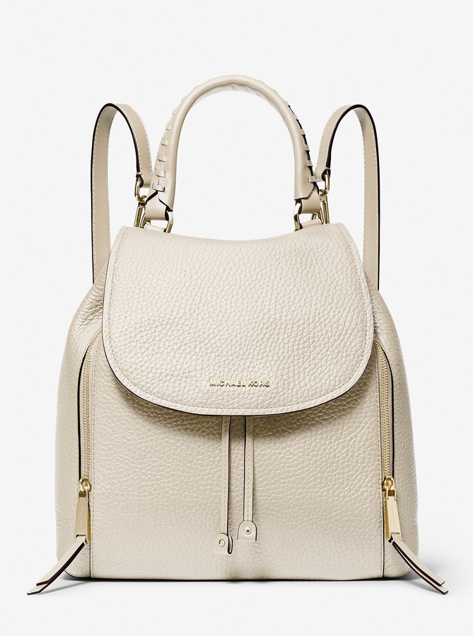 MICHAEL Michael Kors Viv Large Pebbled Leather Backpack ShopStyle