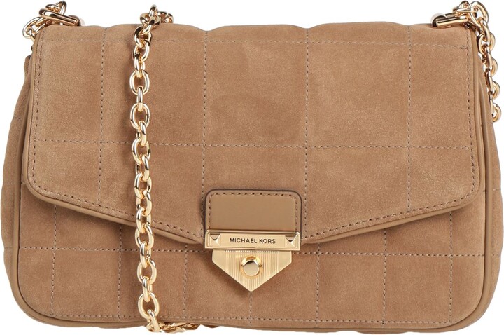 Michael Kors Small Saffiano Leather Envelope Crossbody Bag - ShopStyle