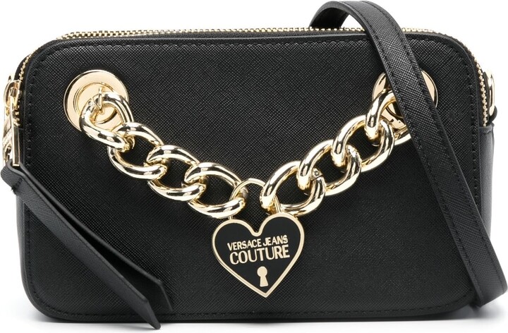 Versace Jeans Couture Range Deluxe faux-leather crossbody bag - ShopStyle