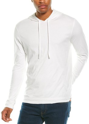 vince double layer hoodie