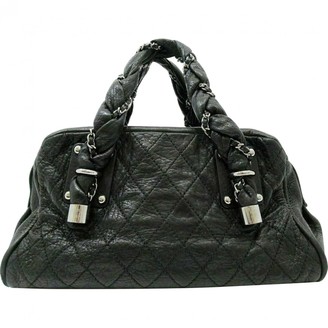 Chanel Black Leather Handbags