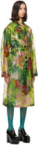 Thumbnail for your product : Dries Van Noten Green Floral Rain Jacket